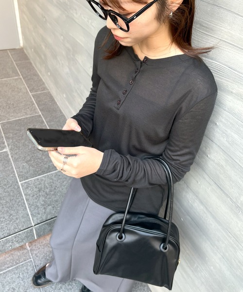 「ABYS」 長袖カットソー MEDIUM ホワイト レディース