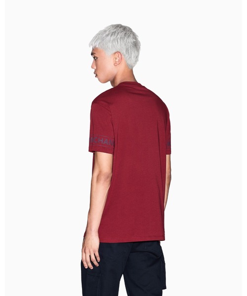 A/X アルマーニエクスチェンジ ぼかし ロゴ 半袖 Tシャツ オンラインストア限定】 ARMANI EXCHANGE (アルマーニ