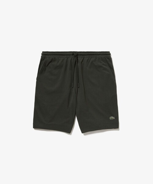LACOSTE パンツ L.12.12アレンジ 鹿の子地ショーツ メンズ
