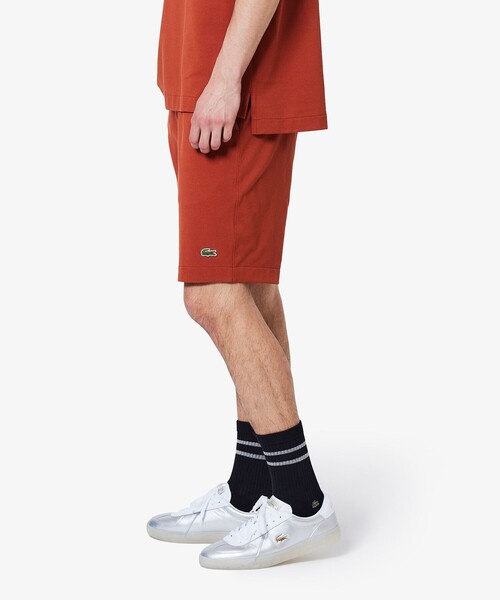 ラコステ（LACOSTE）/L．12．12アレンジ 鹿の子地ショーツ / ハーフパンツ LACOSTE（ラコステ） パンツ L.12.12アレンジ 鹿の子地ショーツ メンズ