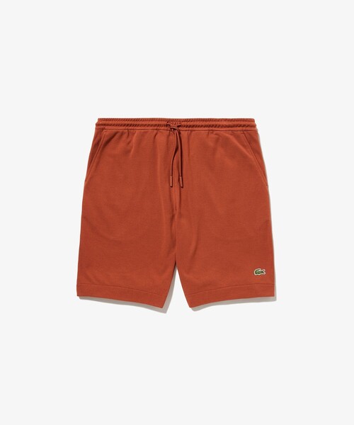 LACOSTE レッド ショートパンツ US 33 80s 90s ラコステ コットン ショートパンツ メンズ L / 80年代