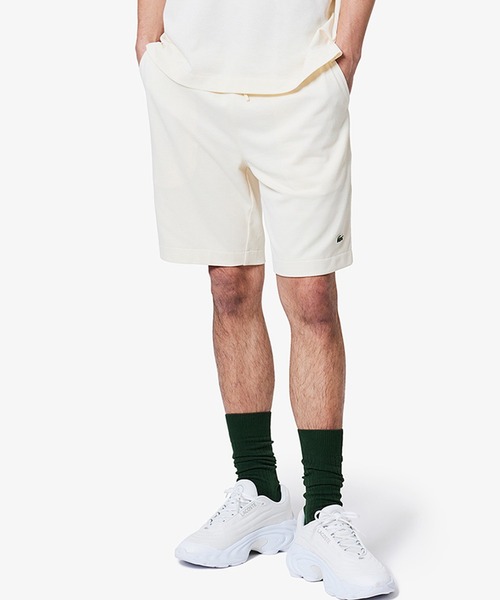 ラコステ（LACOSTE）/L．12．12アレンジ 鹿の子地ショーツ / ハーフパンツ LACOSTE（ラコステ） パンツ L.12.12アレンジ 鹿の子地ショーツ メンズ