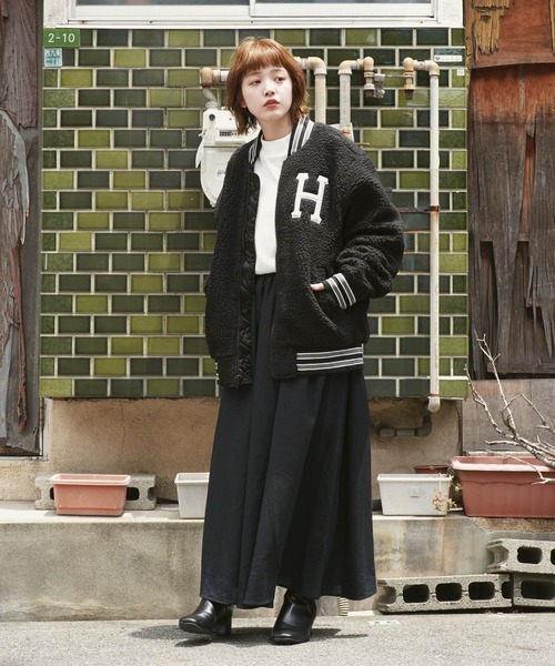 最終値下げ！HUF　ハフ　ウールスタジャン　23AW　刺繍　完売モデル L HUF（ハフ） ジャケット HUF 20 YEAR CLASSIC H VARSITY JACKET