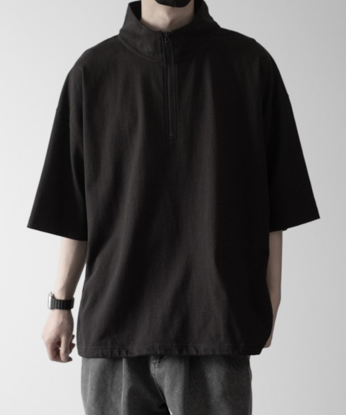 「RUUBON」 半袖Tシャツ S ブラック メンズ