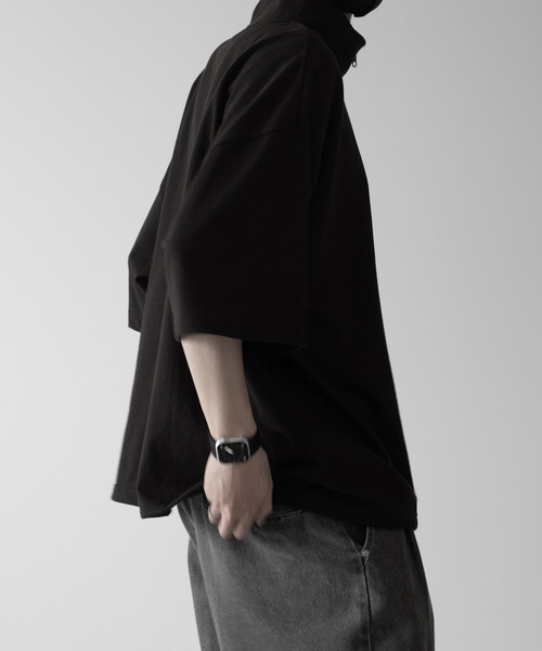「RUUBON」 半袖Tシャツ S ブラック メンズ
