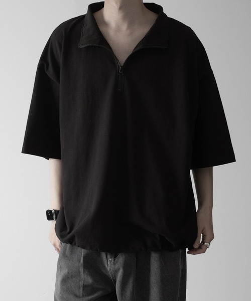 「RUUBON」 半袖Tシャツ S ブラック メンズ