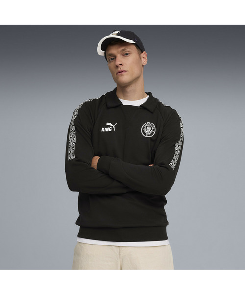 【美品】プーマ×マンチェスターシティ/スウェット/ドリルトップ XL PUMA トレーナー スウェット プーマ メンズ マンチェスター
