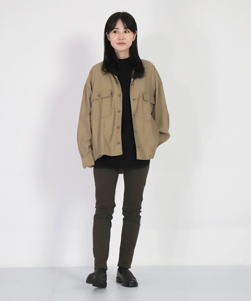 「D.M.G.」 チノパンツ M チャコールグレー レディース