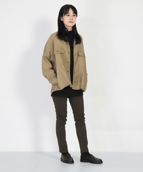 「D.M.G.」 チノパンツ M チャコールグレー レディース