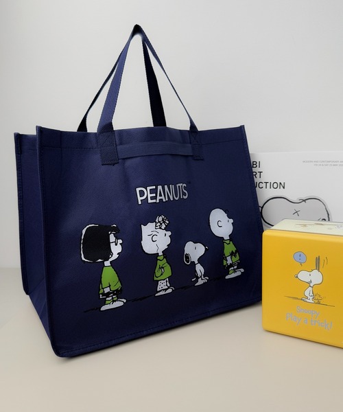 PEANUTS エコバッグ 7B53 「PEANUTS」スヌーピー レジャーバッグ
