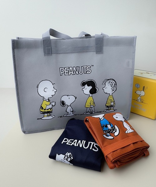PEANUTS エコバッグ 7B53 「PEANUTS」スヌーピー レジャーバッグ