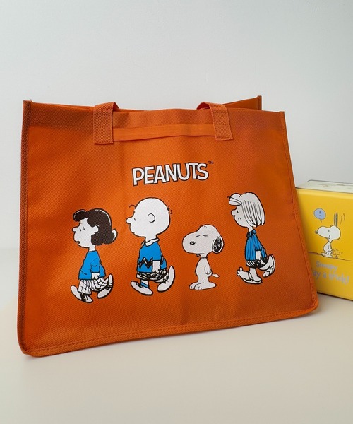 PEANUTS エコバッグ 7B53 「PEANUTS」スヌーピー レジャーバッグ