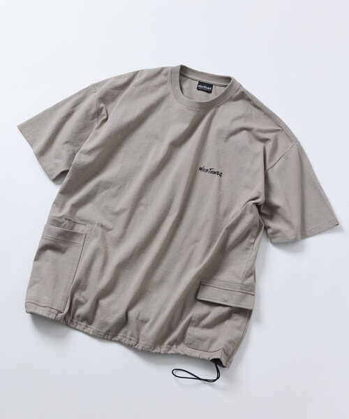 「FREAK'S STORE」 「Wild Things」半袖Tシャツ LARGE ベージュ メンズ