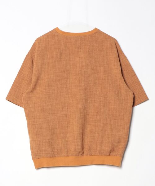 「BEAMS HEART」 半袖Tシャツ M オレンジ メンズ