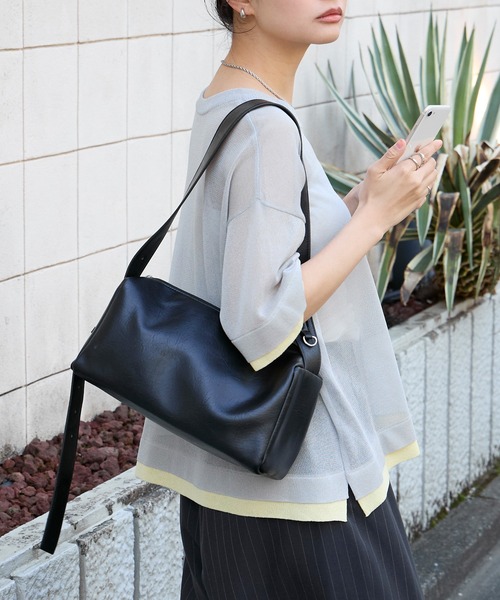 ☆専用ページ購入は1000円引きです！モノグラムショルダーバッグ セール】【累計販売枚数1万枚突破！】フェイクレザー＆モノグラム