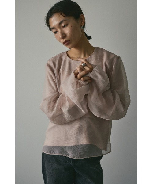 「STYLEMIXER」 長(zhǎng)袖チュニック MEDIUM ピンク レディース