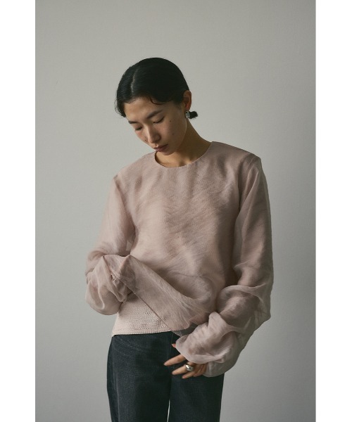「STYLEMIXER」 長(zhǎng)袖チュニック MEDIUM ピンク レディース