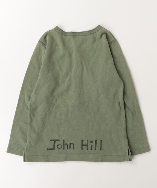 「DENIM DUNGAREE」 「KIDS」スウェットカットソー - グリーン キッズ_画像2