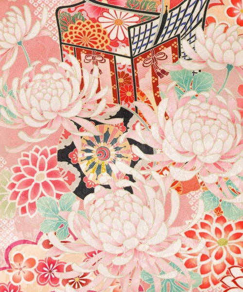 Catherine Cottage（キャサリンコテージ） 着物 花柄織入り着物