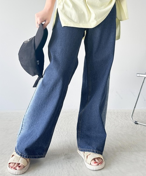 「Java」 フラットサンダル 25.0cm アイボリー レディース_画像3