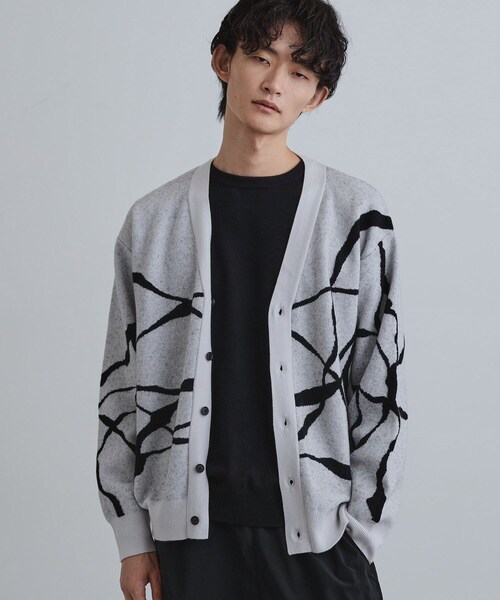 tk.TAKEO KIKUCHI（ティーケータケオキクチ） カーディガン ライン