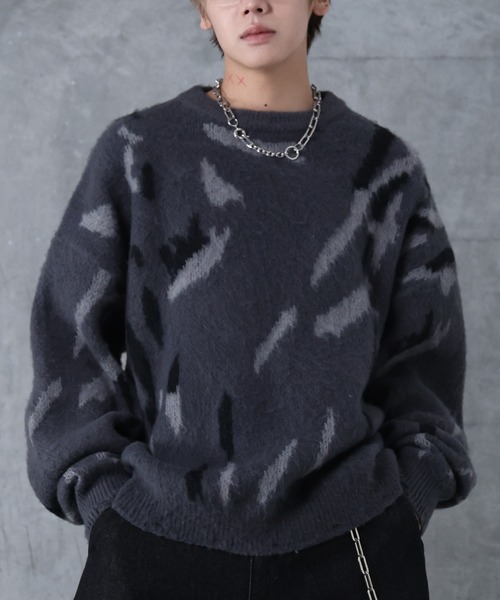 Confirm（コンファーム） セーター ニット AW 総柄 ジャガード ニット