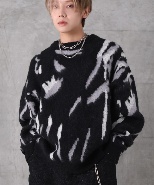 Confirm（コンファーム） セーター ニット AW 総柄 ジャガード ニット