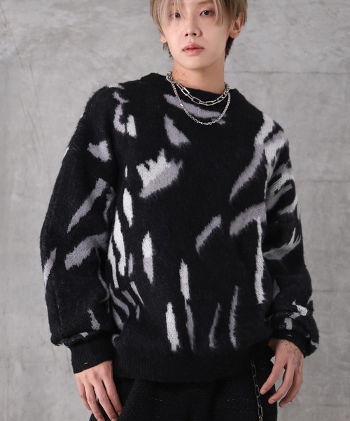 Confirm（コンファーム） セーター ニット AW 総柄 ジャガード ニット