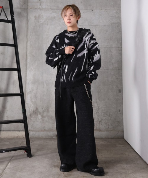 Confirm（コンファーム） セーター ニット AW 総柄 ジャガード ニット