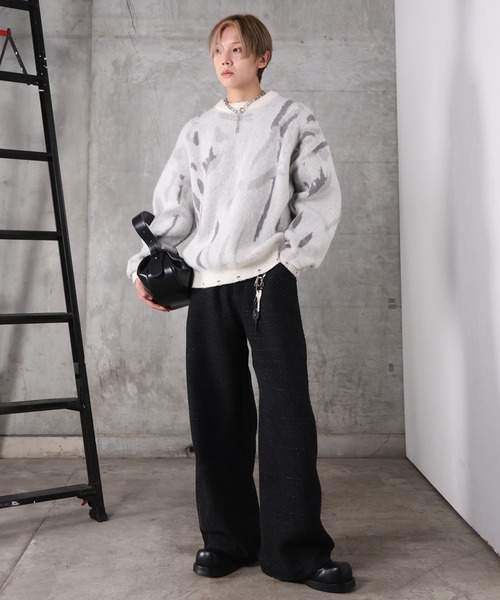 Confirm（コンファーム） セーター ニット AW 総柄 ジャガード ニット