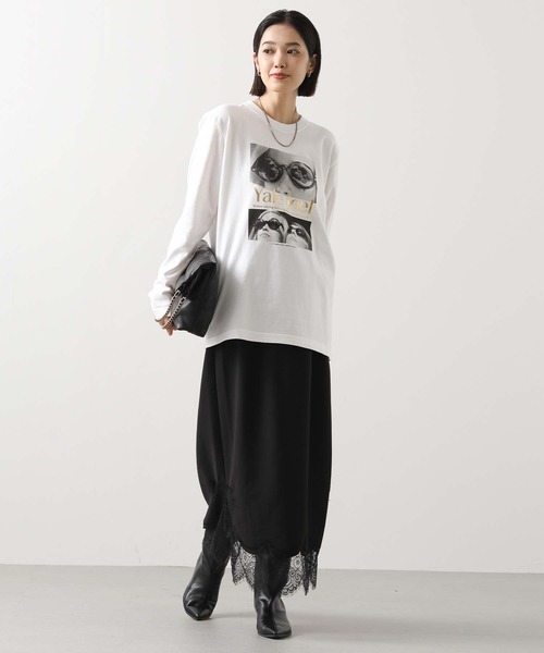 anana（アナナ） スカート ヘムレース刺繍ナロースカート : ZOZOTOWN