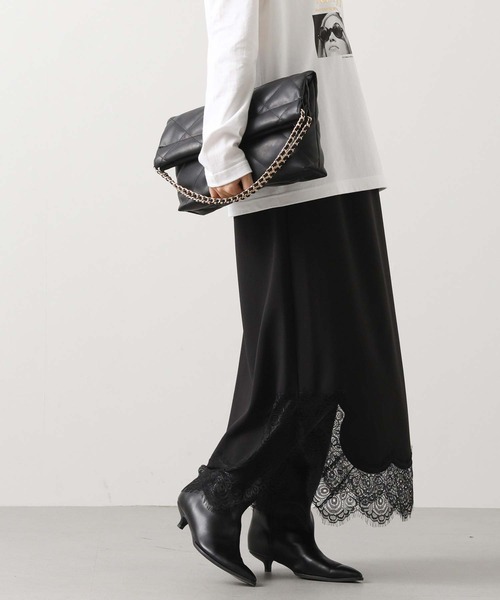 anana（アナナ） スカート ヘムレース刺繍ナロースカート : ZOZOTOWN