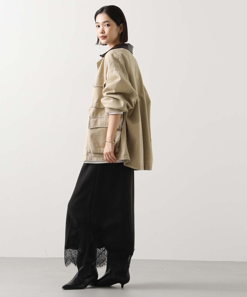 anana（アナナ） スカート ヘムレース刺繍ナロースカート : ZOZOTOWN