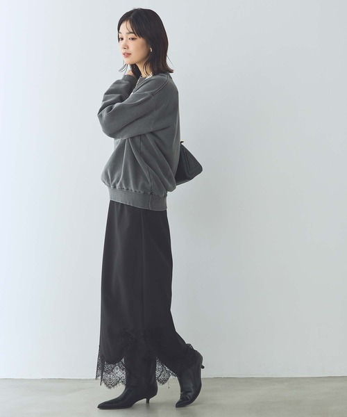 anana（アナナ） スカート ヘムレース刺繍ナロースカート : ZOZOTOWN