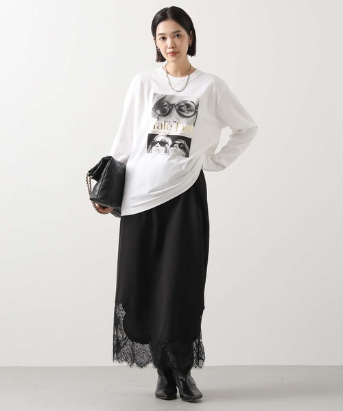 anana（アナナ） スカート ヘムレース刺繍ナロースカート : ZOZOTOWN