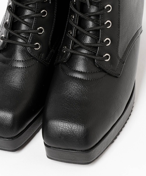 HARE（ハレ） ブーツ MINIシャークレースアップブーツ(HARE) メンズ