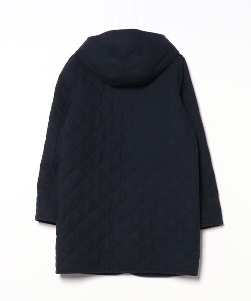 「Sunny clouds」 コート - ネイビー レディース_画像2