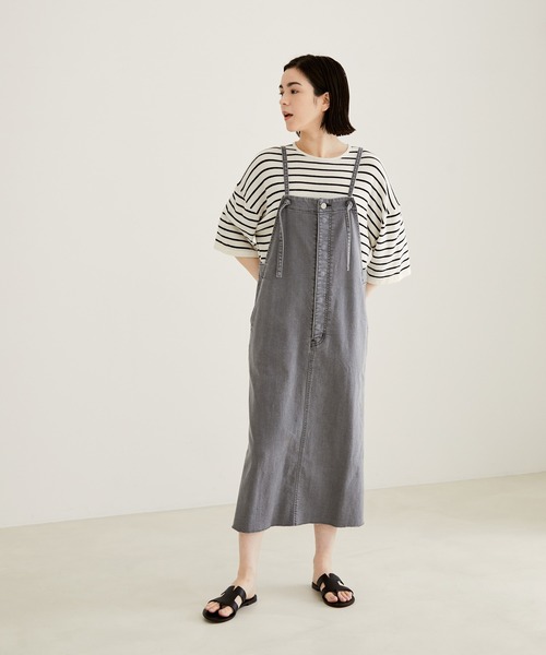 「SALON adam et rope'」 半袖Tシャツ FREE ピンク レディース_画像3