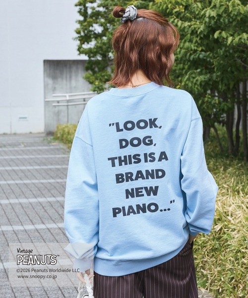 LAVEANGE（ラビアンジェ） トレーナー スウェット 「PEANUTS / SNOOPY