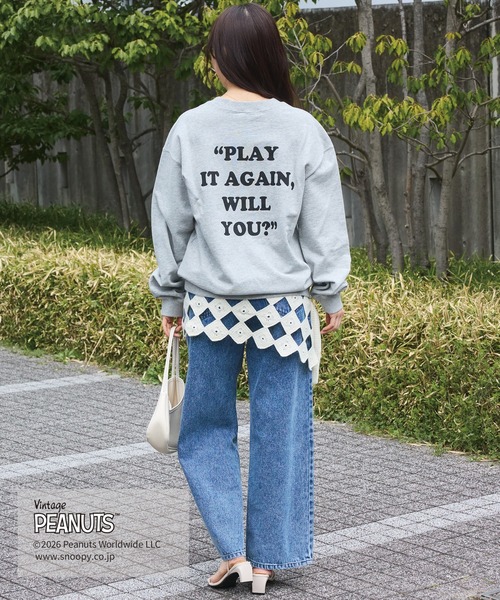 LAVEANGE（ラビアンジェ） トレーナー スウェット 「PEANUTS / SNOOPY