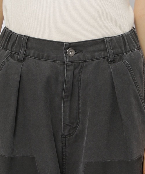 niko and…（ニコアンド） パンツ シャドーニータックパンツ レディース