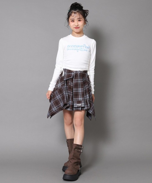 ANAP GiRL（アナップガール） スカート 腰巻 シャツ風 スカート