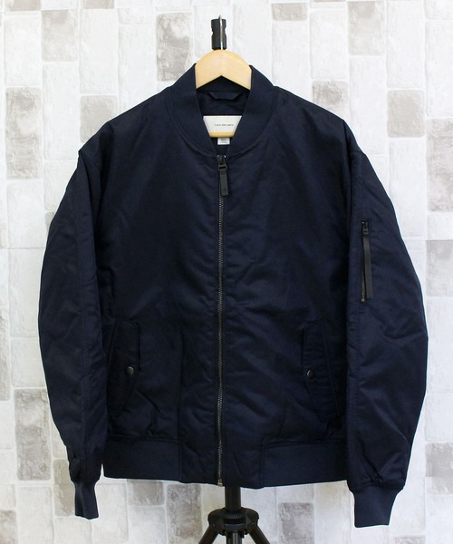 送料無料   カルバンクライン CK MA-1 ナイロンボンバージャケット LS NYLON BOMBER JACKET 4RC526G メンズ ブランド Calvin Klein（カルバン・クライン） ma1 ma-1 CKJ MA-1 ナイロン