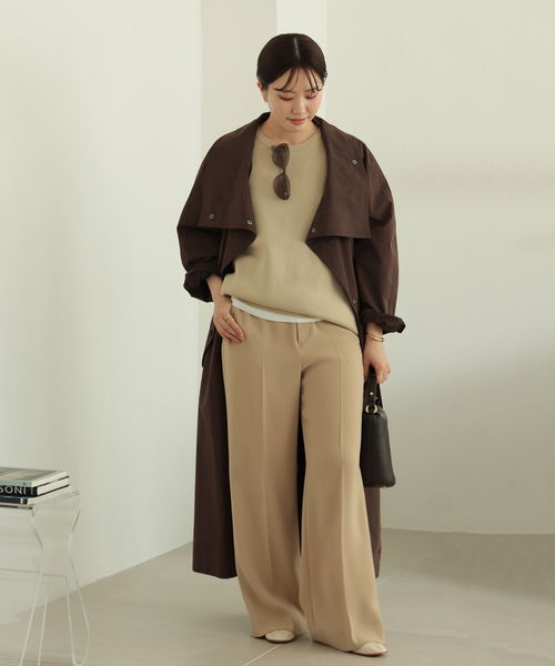 plage（プラージュ） コート 38 ブラウン レディース : ZOZOTOWN Yahoo