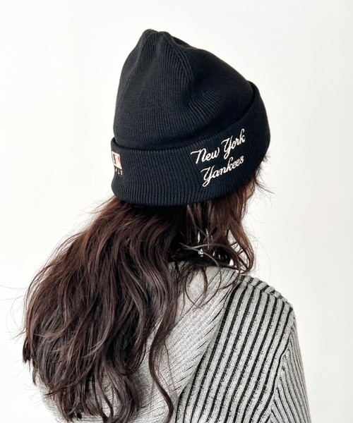 MLB ニット帽 ニットキャップ 「日本未発売/WEB限定」MLB KOREA(エム