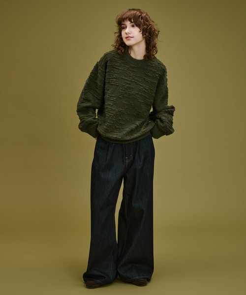 WETTEMPT ジーンズ 1 TUCK BUGGY DENIM PANTS / ワンタックバギー