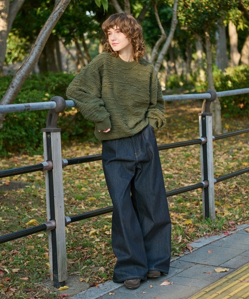WETTEMPT ジーンズ 1 TUCK BUGGY DENIM PANTS / ワンタックバギー