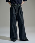 ワイドパンツ ジーンズ 1 TUCK BUGG...の詳細画像4