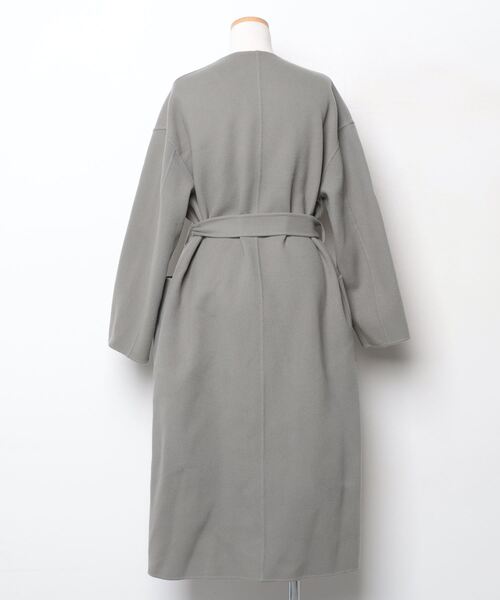 UNITED ARROWS（ユナイテッドアローズ） ノーカラーコート 38 グリーン