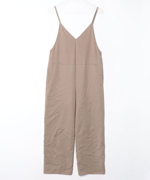 SLOBE IENA（スローブイエナ） オーバーオール 36 ベージュ レディース